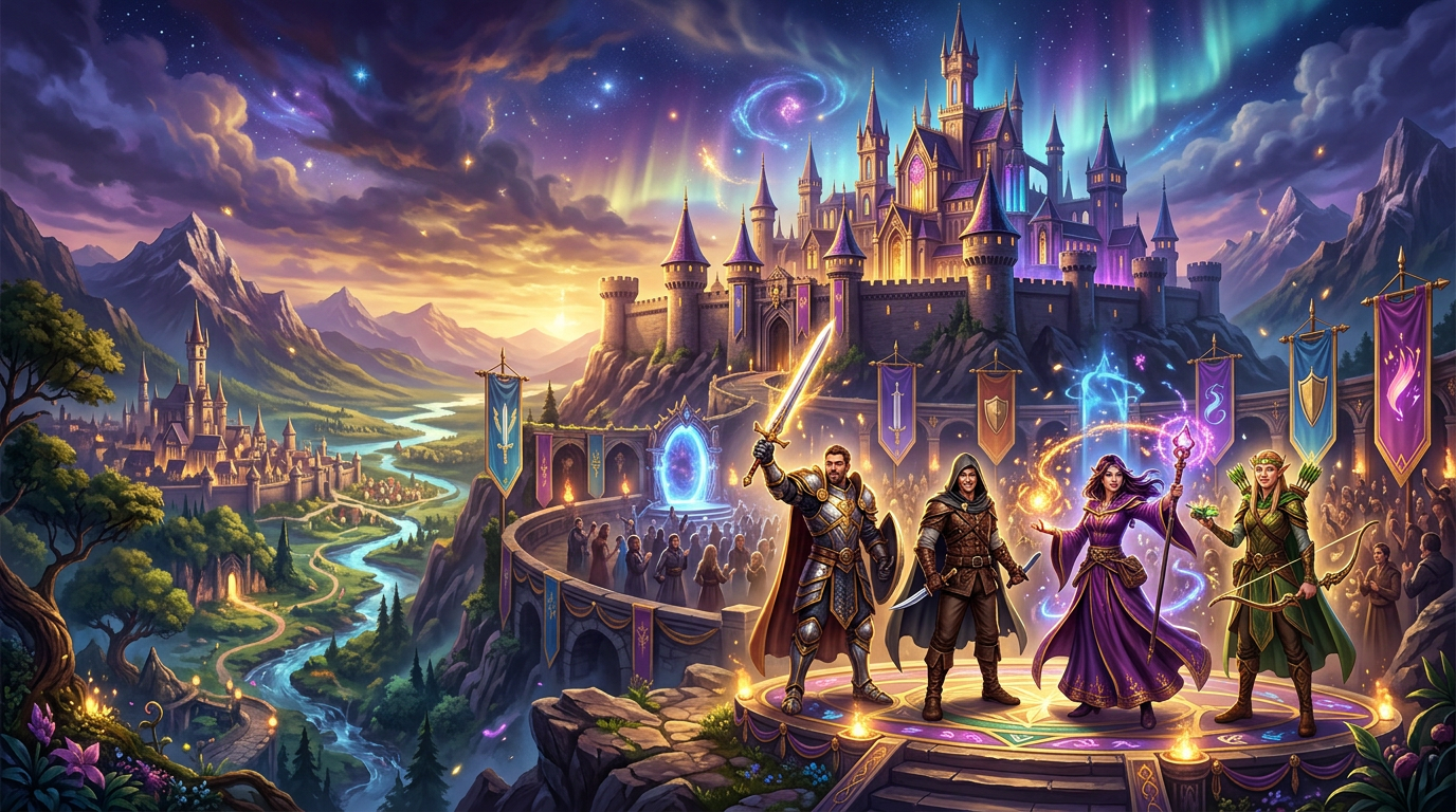 2026'nın en iyi RPG oyunları kolajı